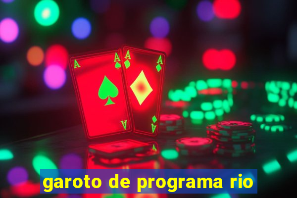 garoto de programa rio